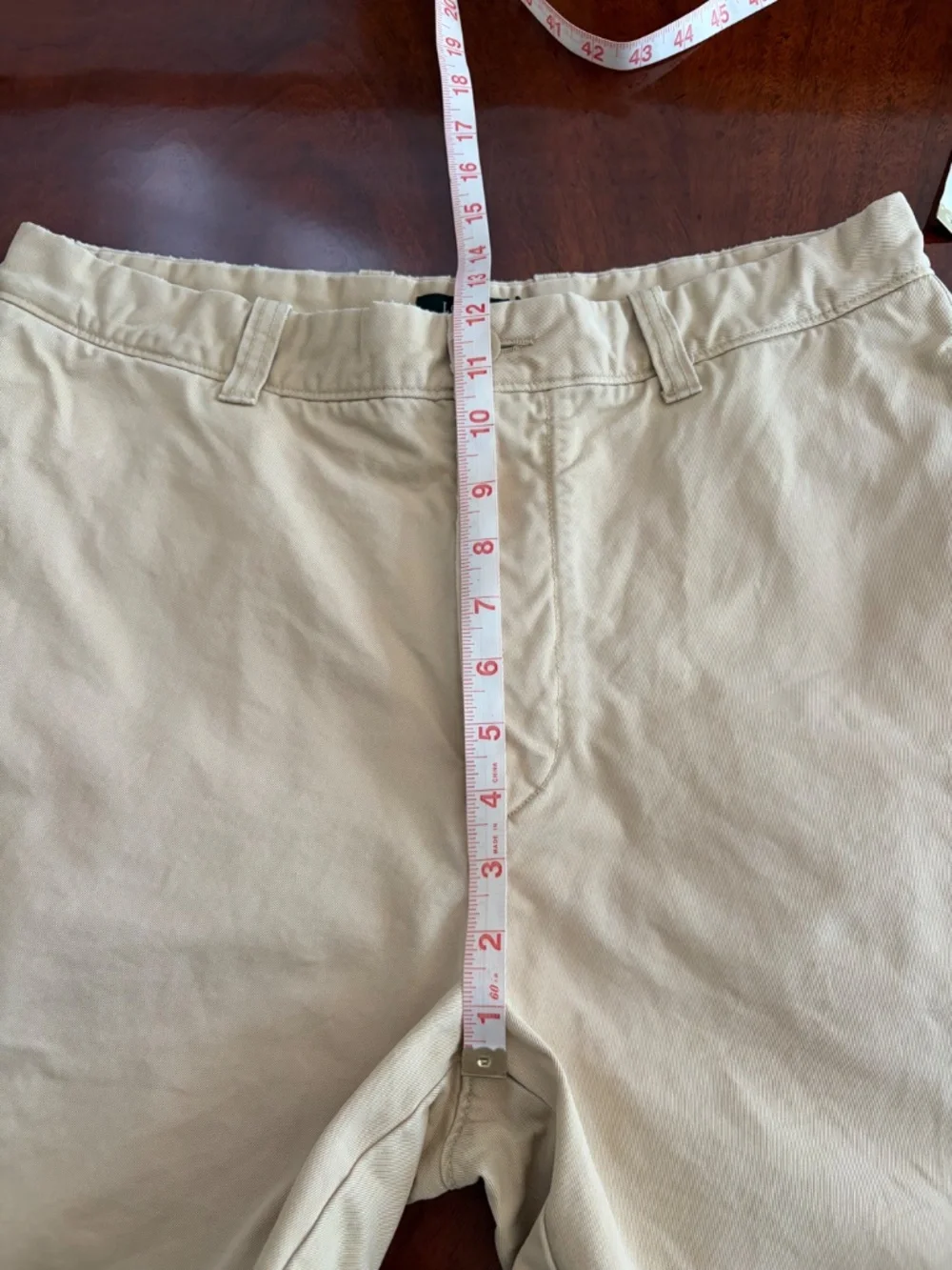 J. Crew Broken-In chino shorts 34 khaki